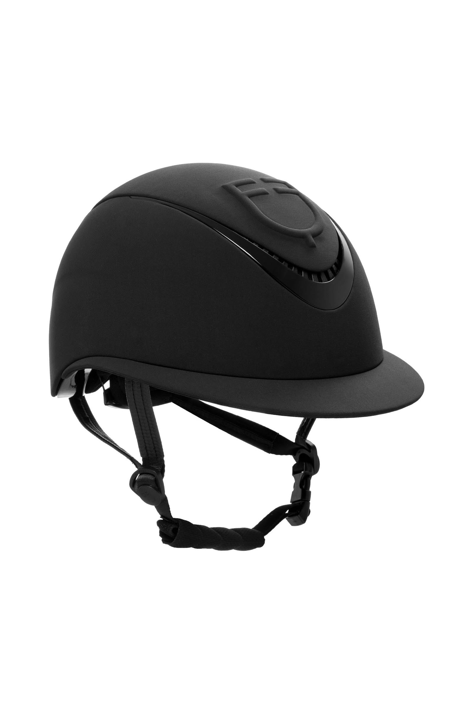 Equestro Women's Helmet With Wide Visor and Embossed Logo Homologation En 1384-2023 Safety Equipment