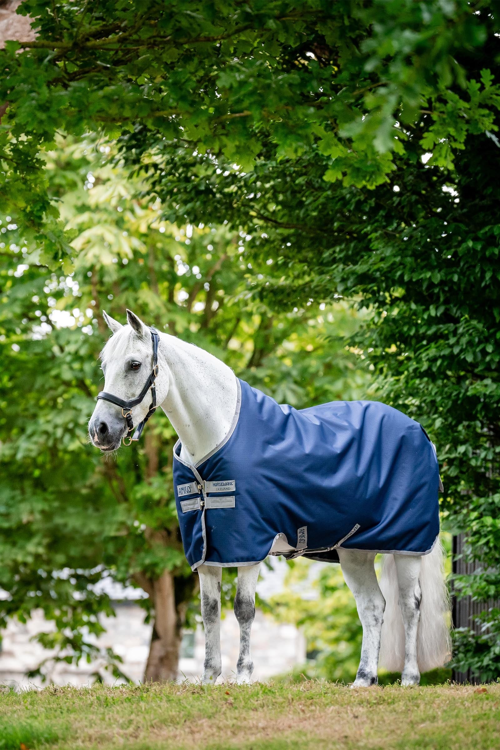 Horseware Amigo Ripstop 900D turnoutdeken met fleecevoering, 50 g Paardendekens