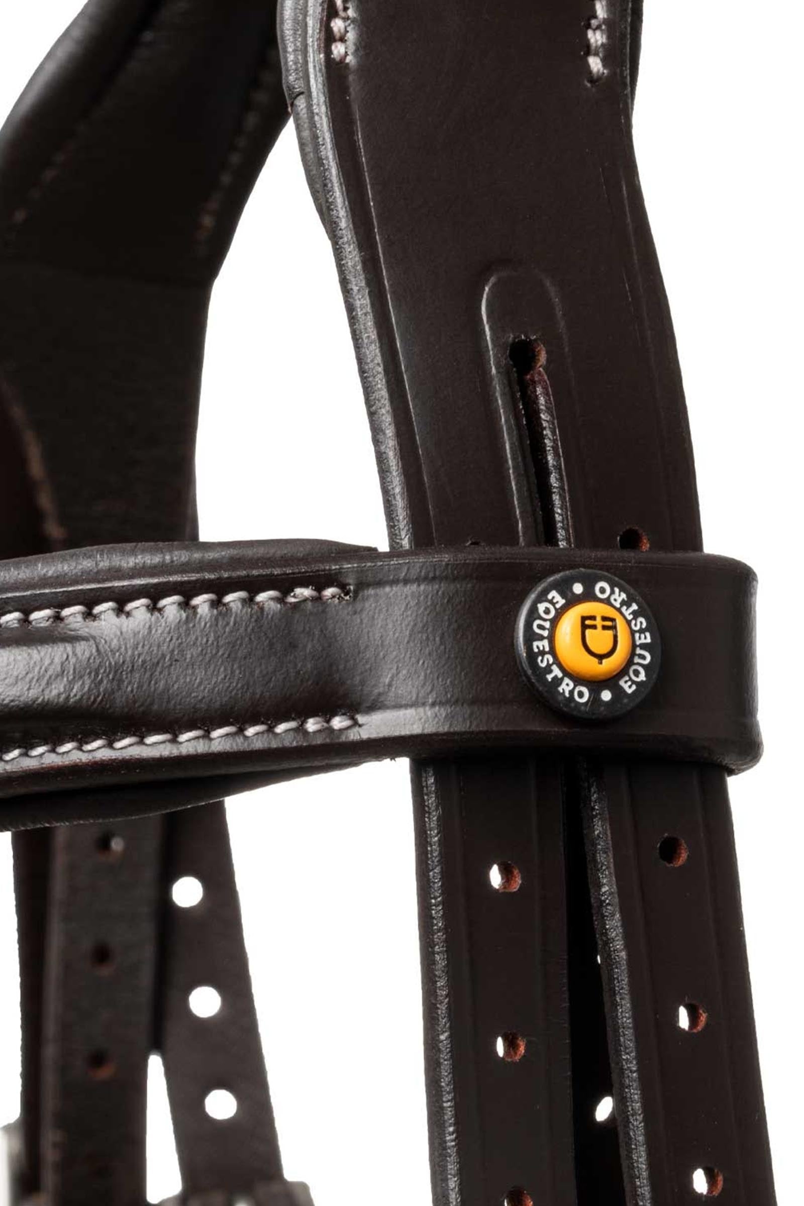 Equestro Bridle in Soft Stitched Leather Bridles & Reins