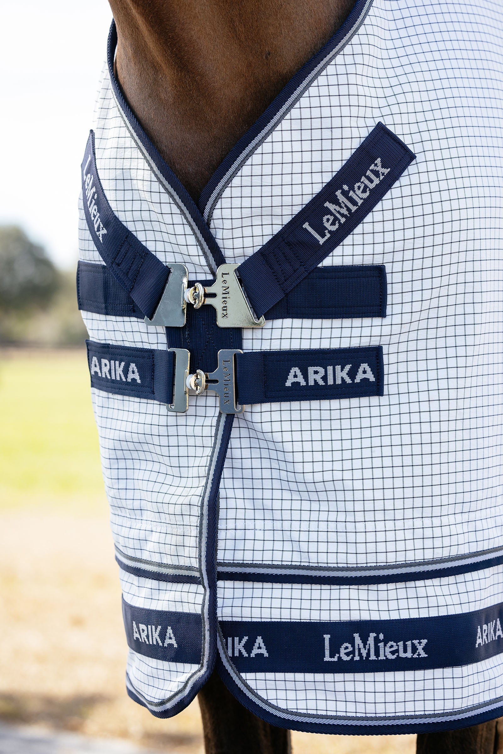 LeMieux Arika 450D Turnout Rug With Detachable Neck, 0g Horse Rugs
