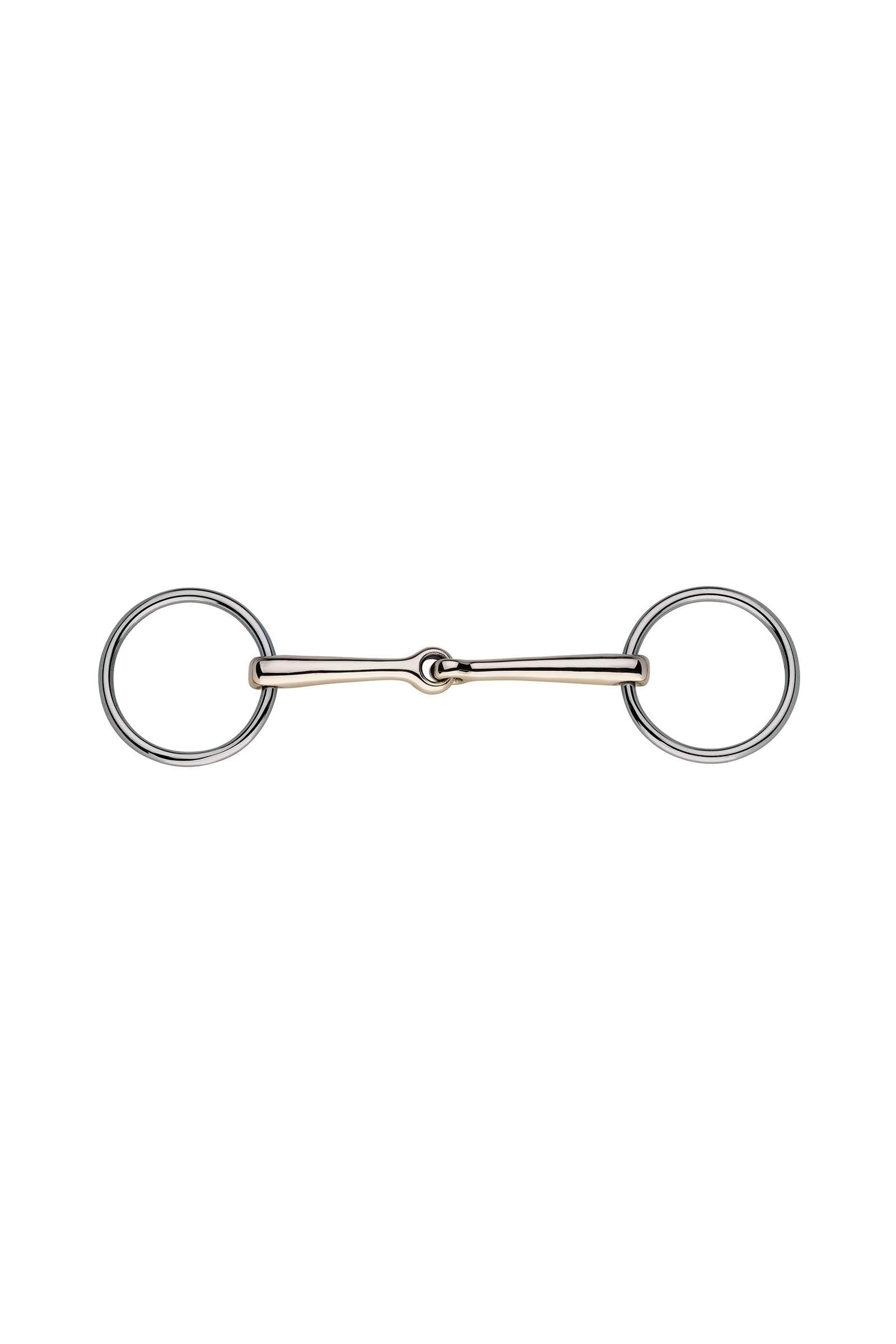 Sprenger Loose Ring Bradoon, Single Jt. 14mm, Sensogan Horse Bits