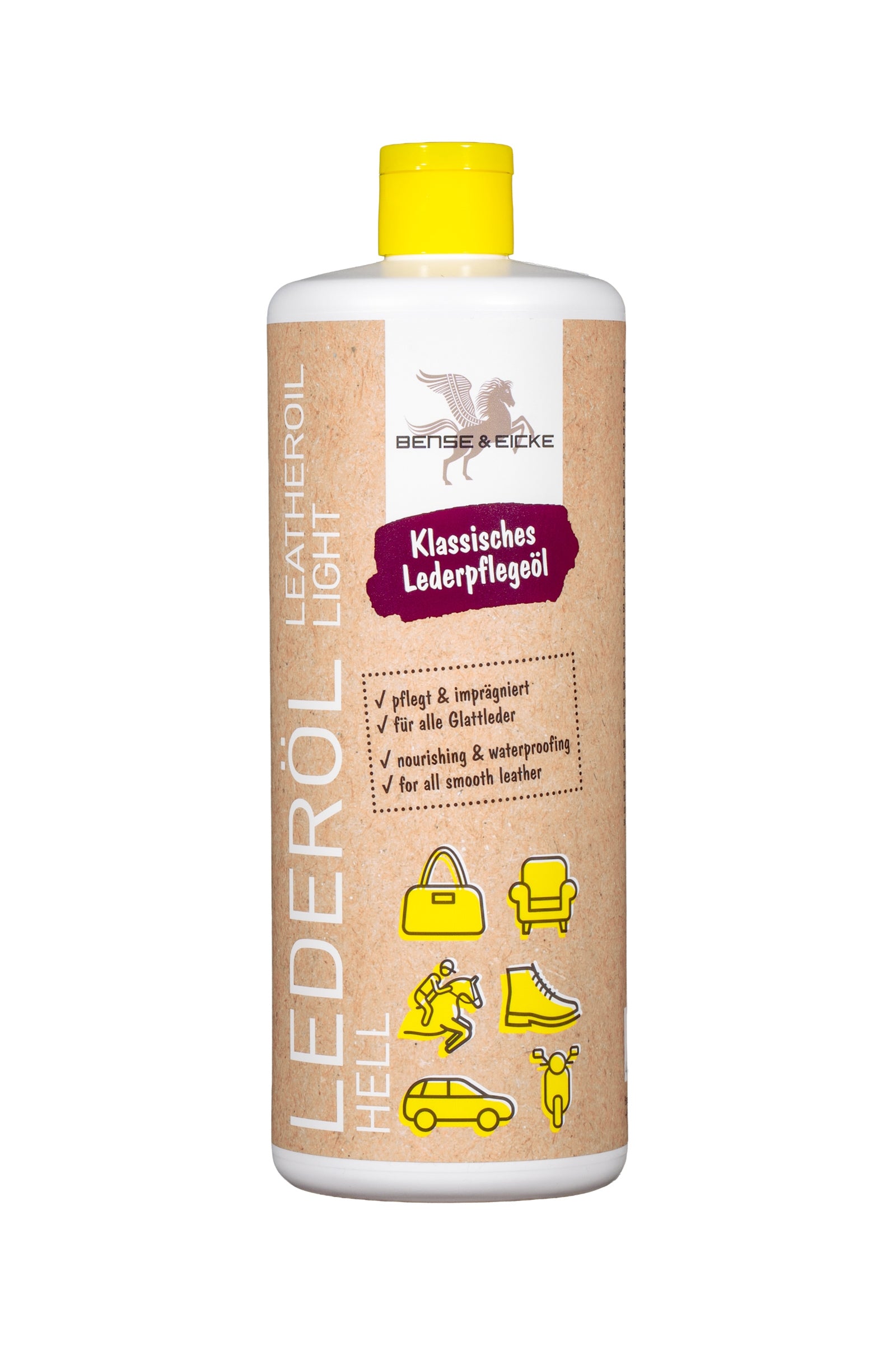 Bense & Eicke Leather Oil Light, 1000ml Horse Health Care