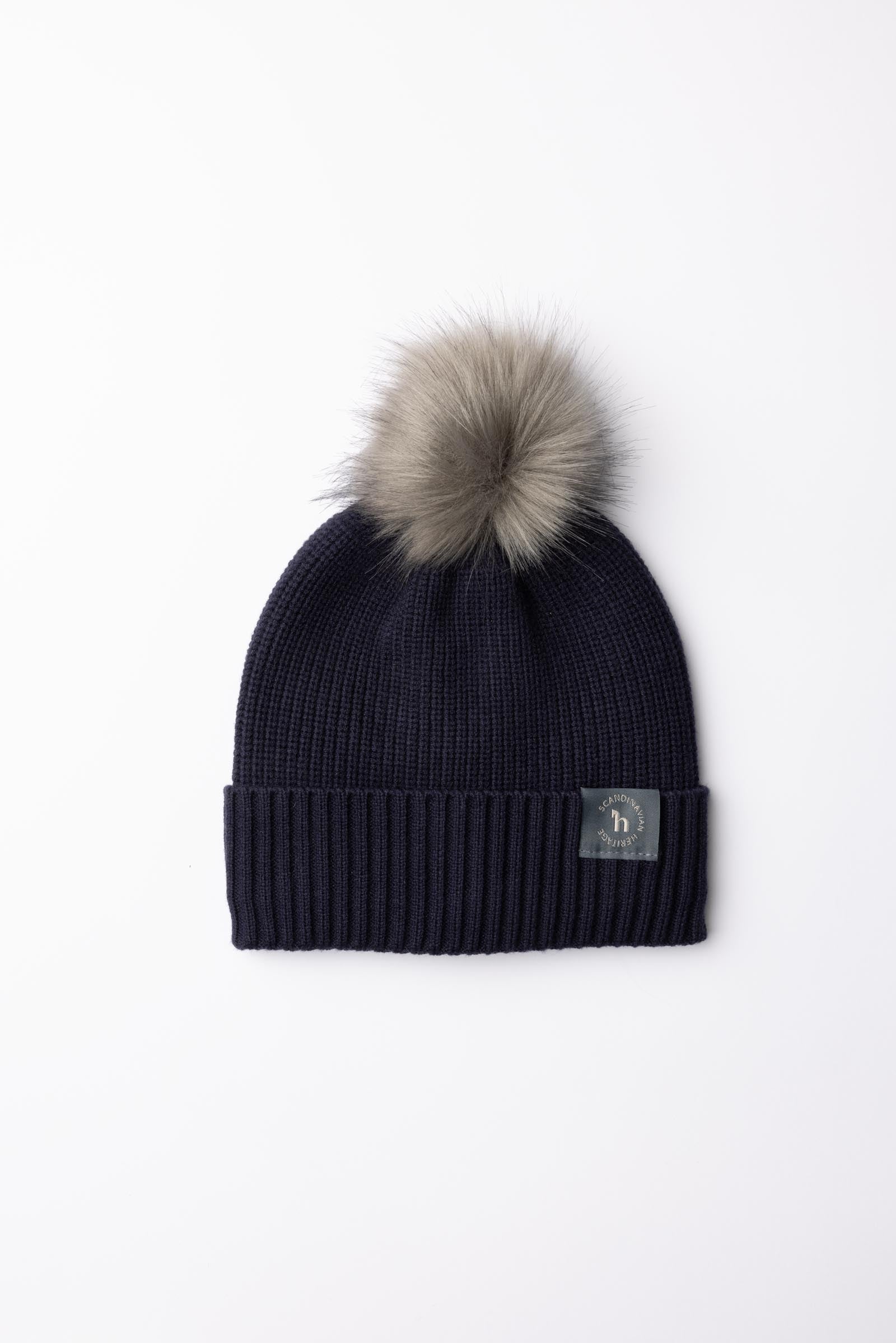 Horze Noa Kinderen gebreide muts met afneembare pompon Accessoires