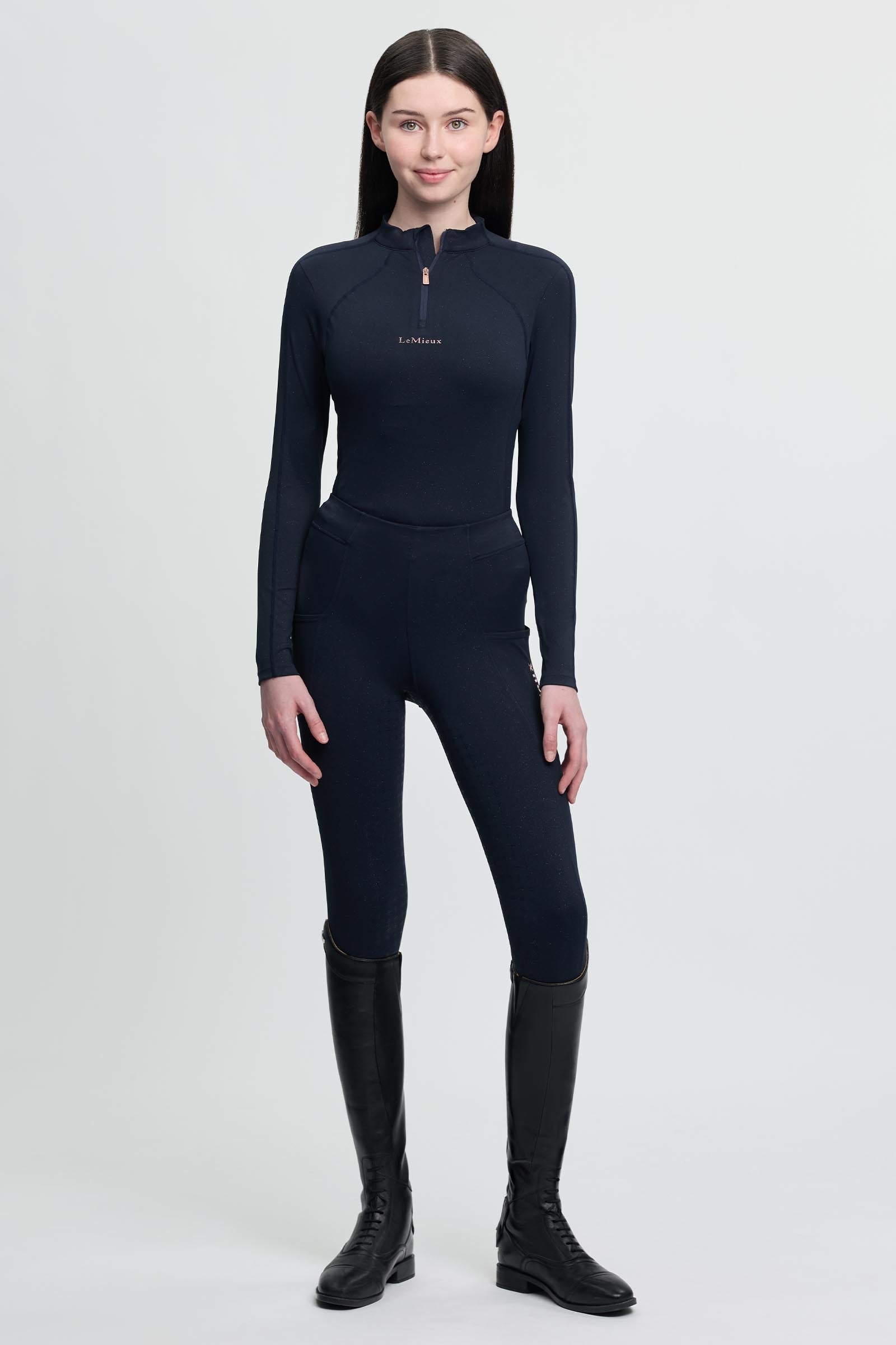 LeMieux Young Rider Sparkle Kid's Base Layer Kids Apparel