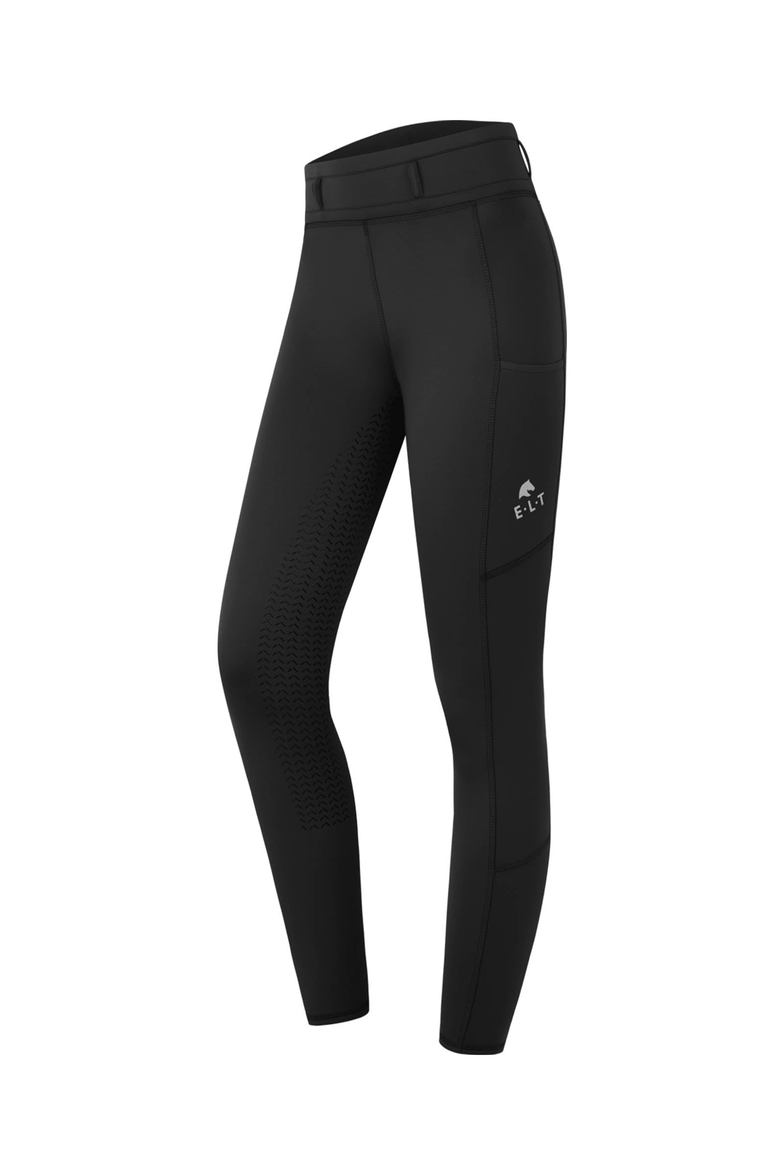 ELT Ella Kids' Full Grip Thermo Riding Tights Kids Apparel