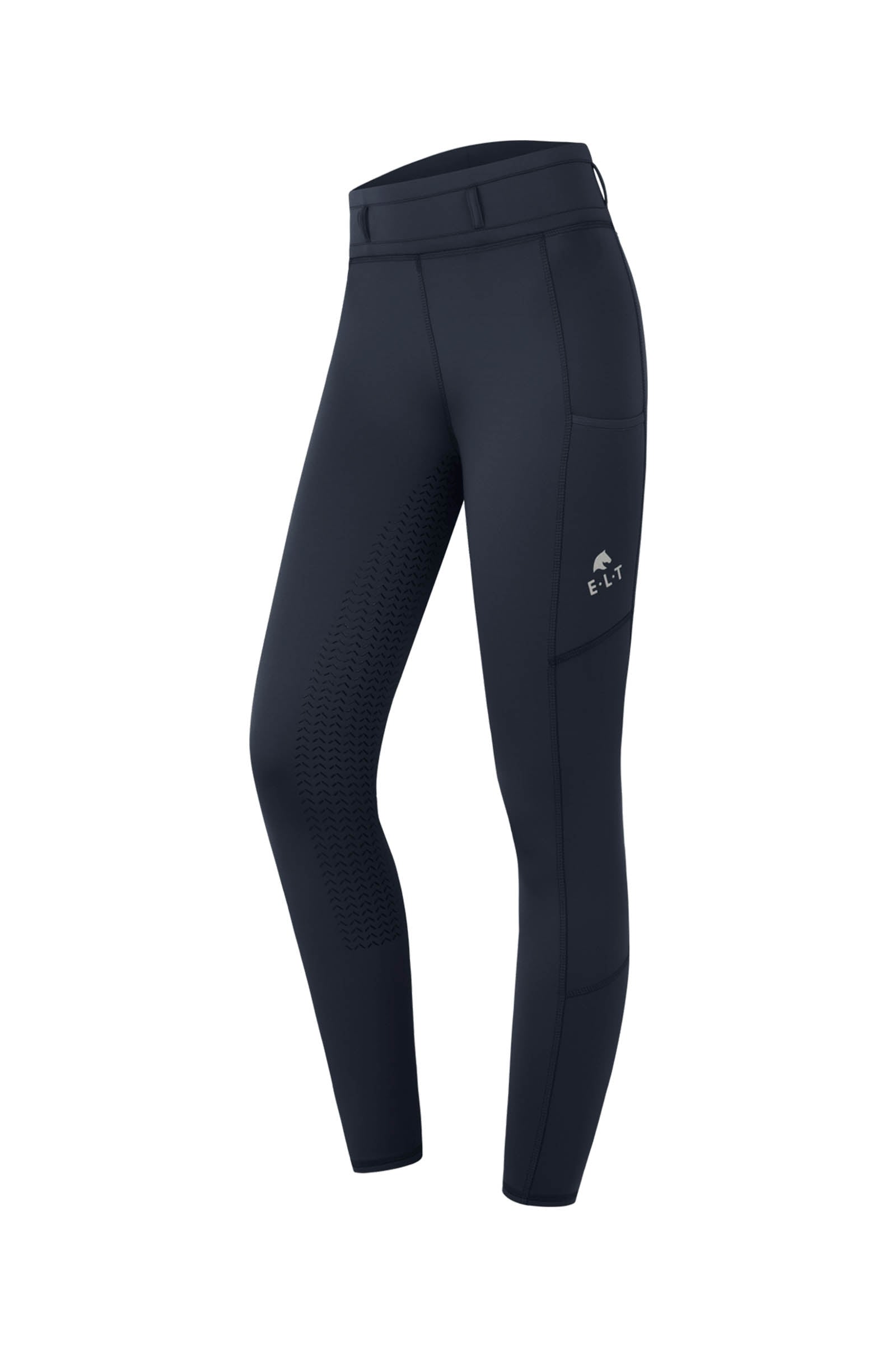 ELT Ella Kids' Full Grip Thermo Riding Tights Kids Apparel
