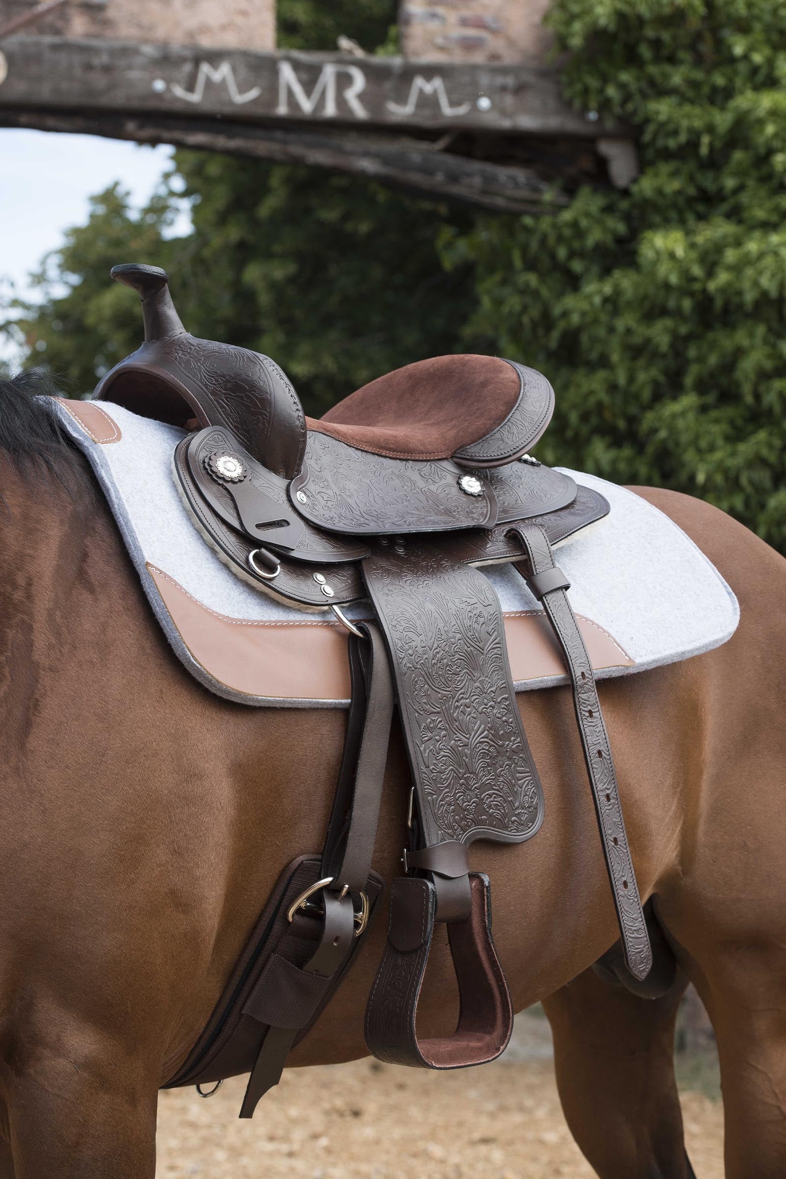 WESTRIDE Felt Saddle Pad 16mm Saddle Pads