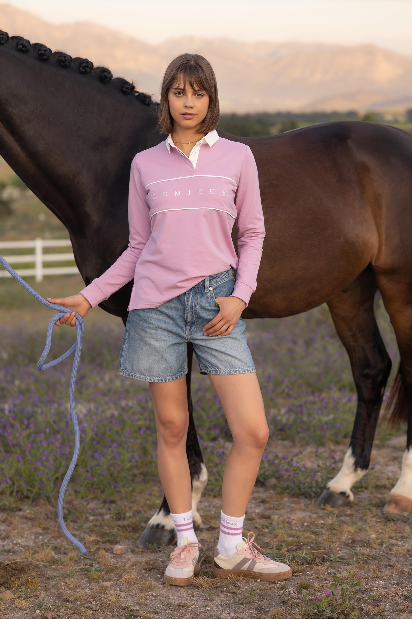 LeMieux Rochelle Women's Rugby Shirt Women’s Riding Clothing