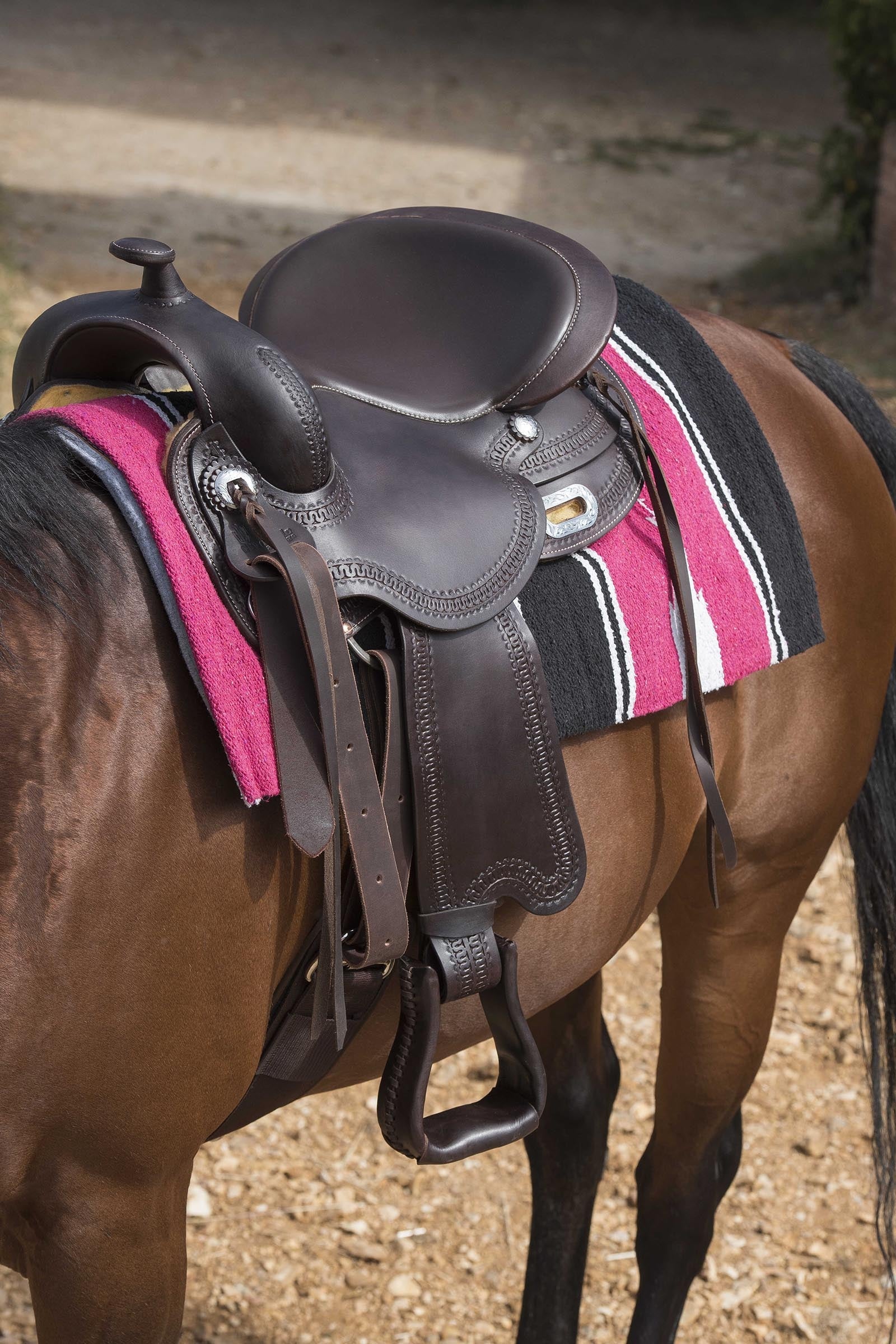 WESTRIDE Navajo Saddle Pad Cotton/Acrylic, Big Saddle Pads