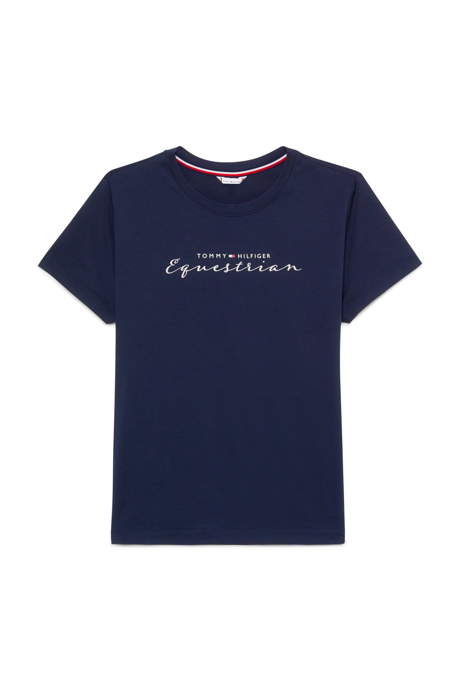 Tommy Hilfiger Equestrian Brooklyn T-shirt met korte mouwen en motief Dames paardrijkleding