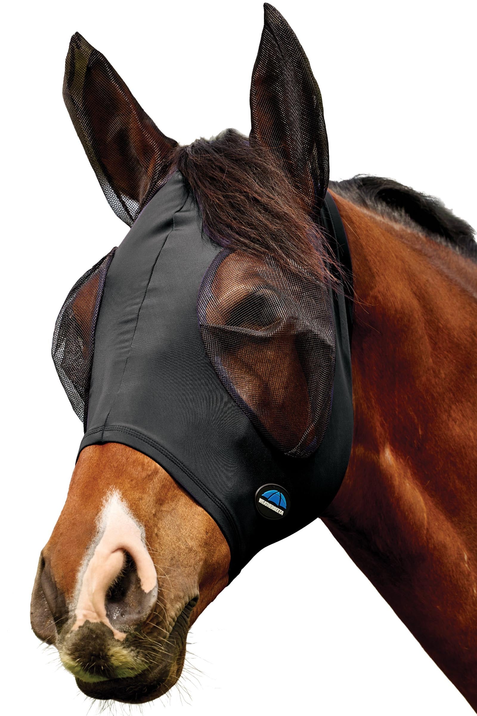 Weatherbeeta Comfitec Deluxe Stretch Fly Mask With Ears Antifly Protection for Horses