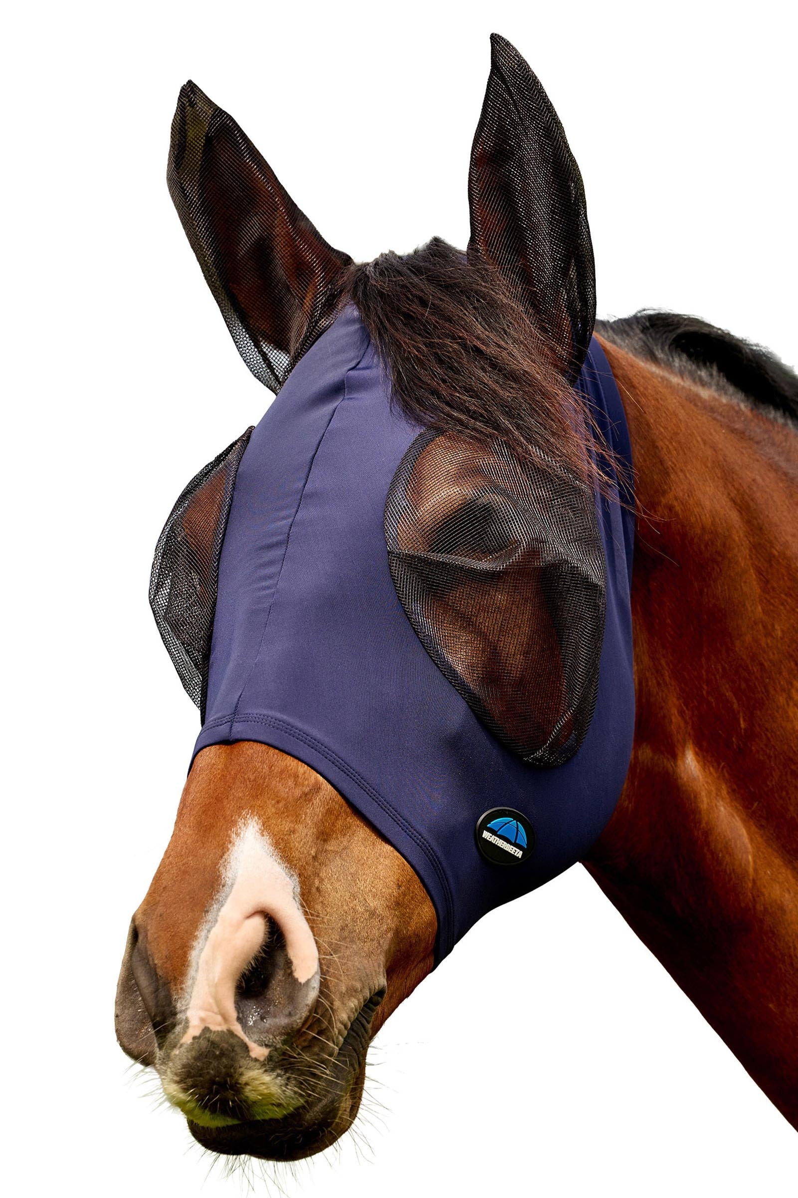 Weatherbeeta Comfitec Deluxe Stretch Vliegenmasker met oren Vliegenbescherming