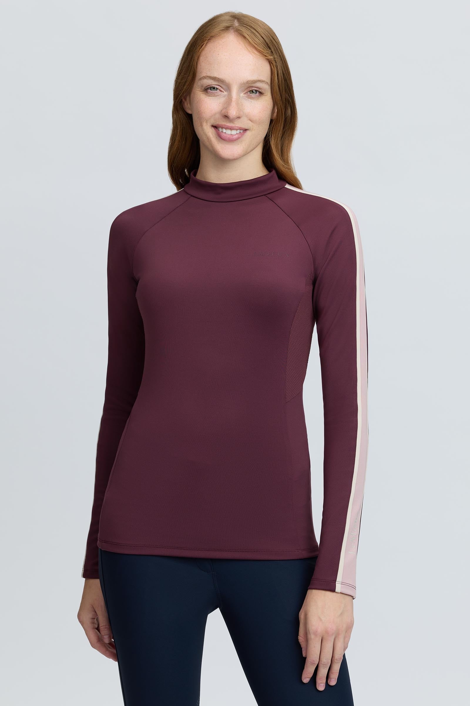 LeMieux Talia dames col-baselayer met UV-bescherming Dames paardrijkleding