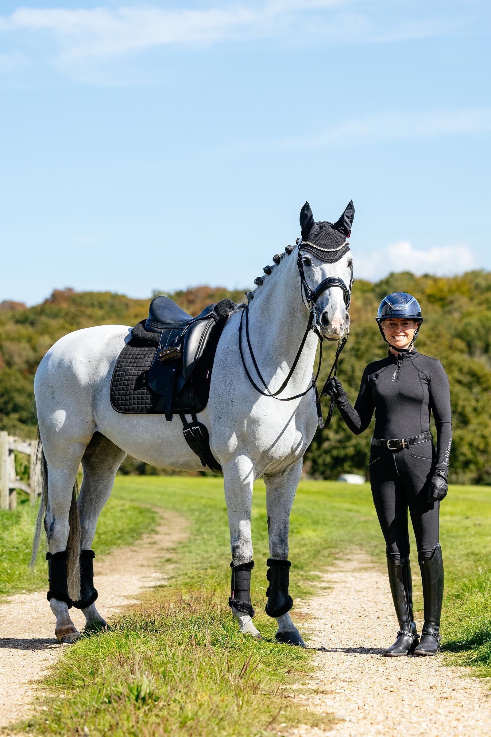 LeMieux Suede Dressage Square Saddle Pad Saddle Pads
