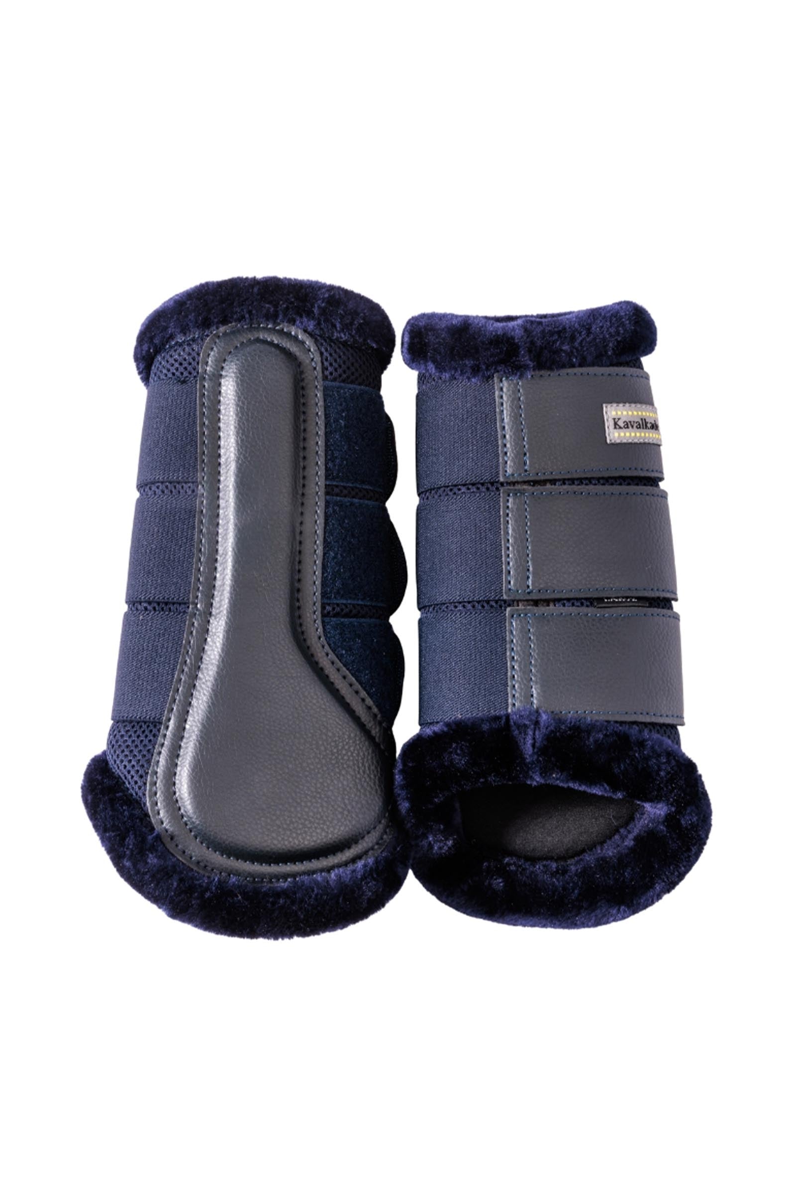 Kavalkade Anatomic Mesh beenbeschermers met imitatiebont Leg & Hoof Protection