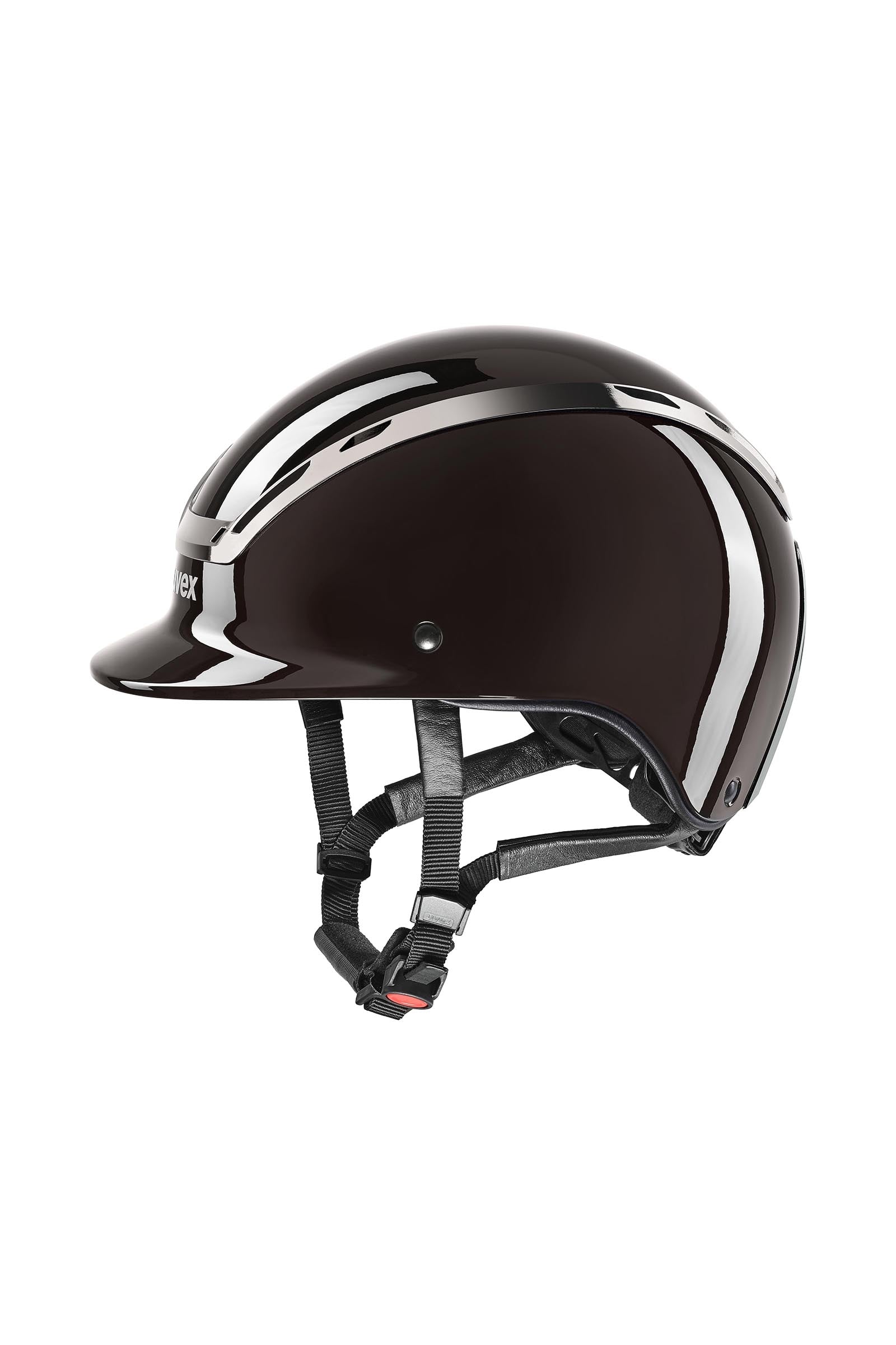 Uvex Exxeed Shiny Chrome Paardrijhelm Paardrijcaps & Bodyprotectors