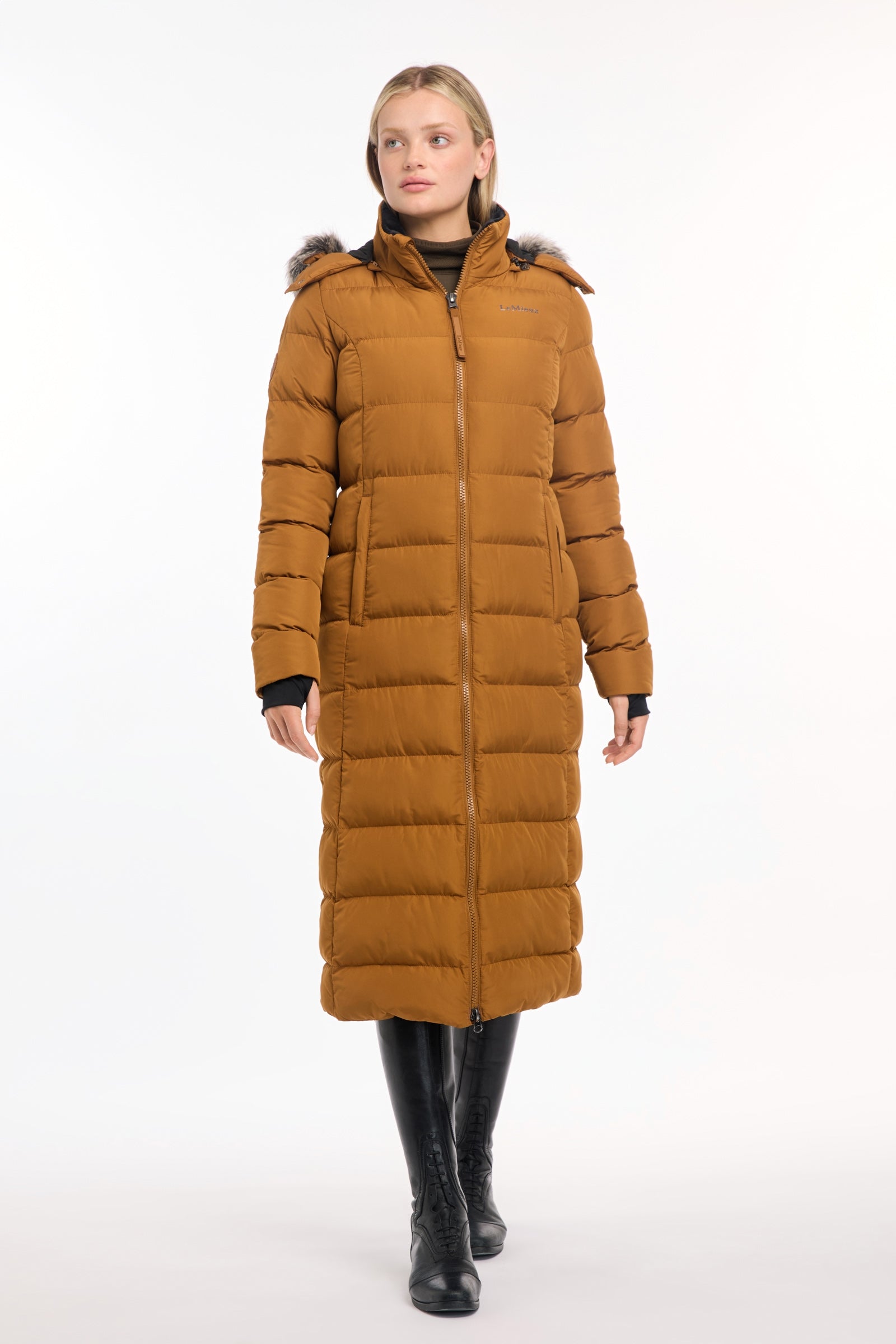 LeMieux Harper Women´s Longline Puffer Coat Dames paardrijkleding