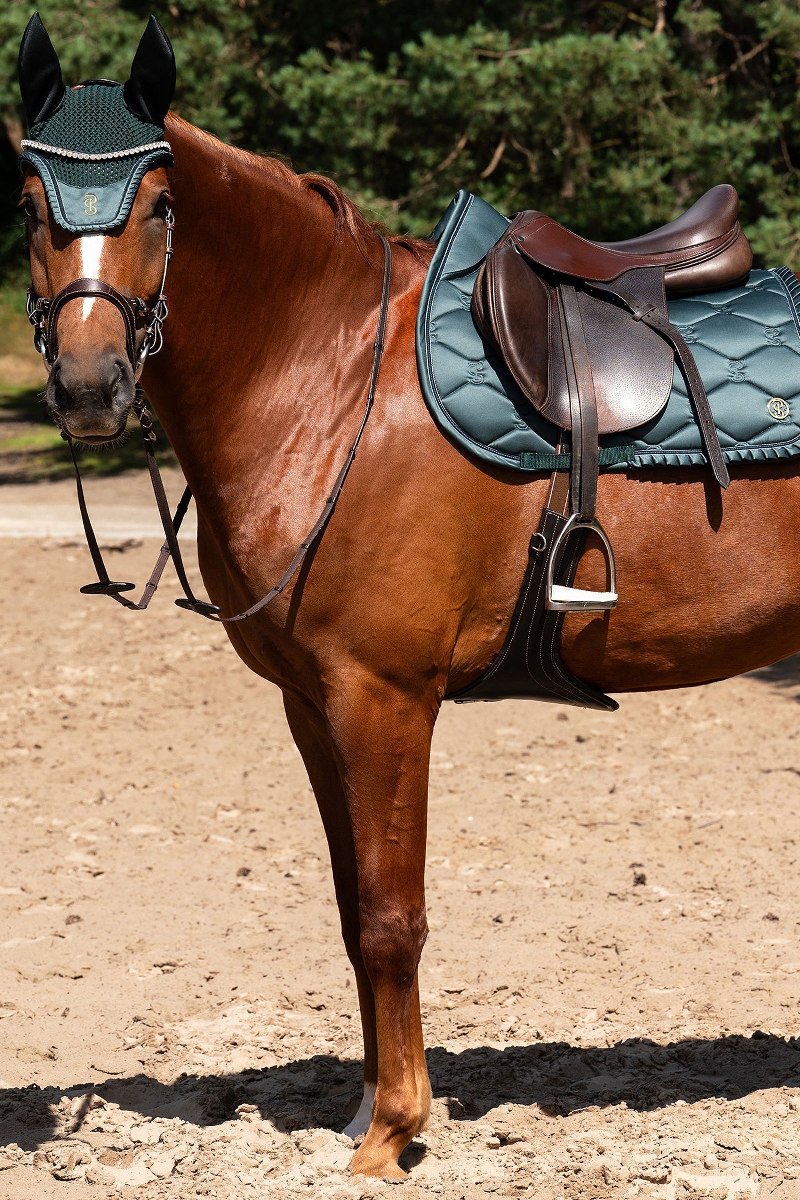 PS of Sweden Ruffle Jump Saddle Pad Saddle Pads