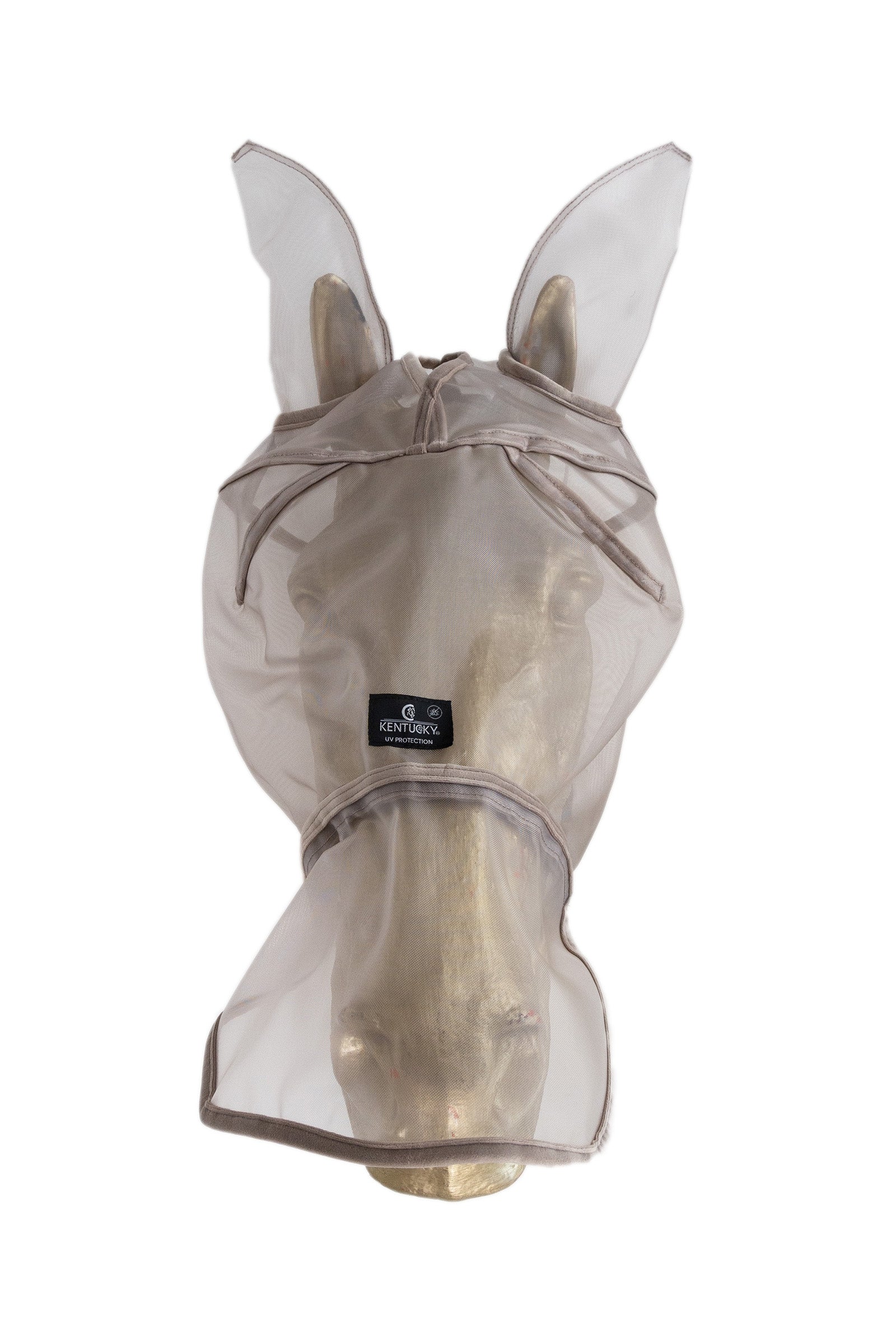 Kentucky Horsewear Classic vliegenmasker met oren en neusflap Vliegenbescherming