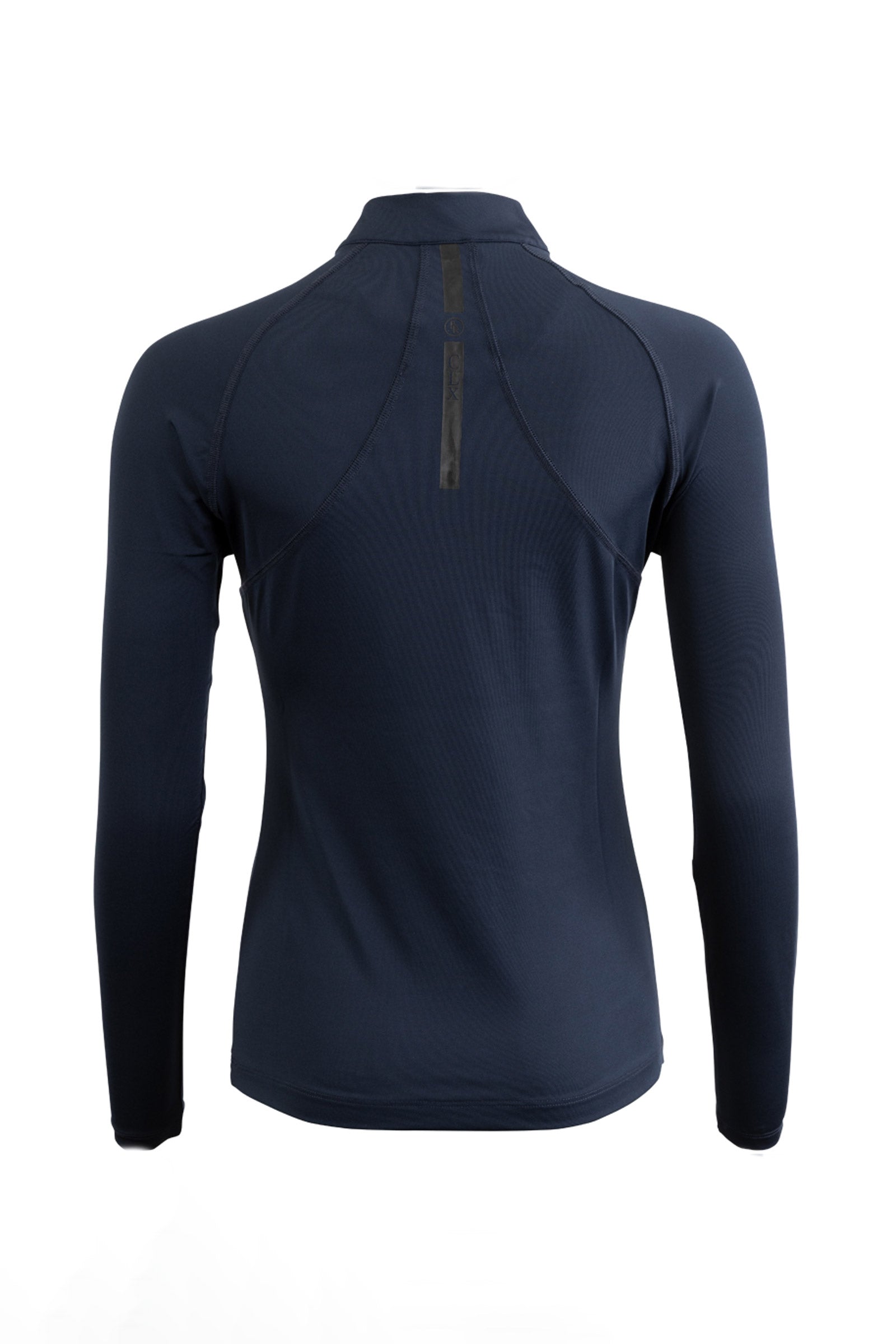 BR CLX dames shirt met lange mouwen en rits Dames paardrijkleding