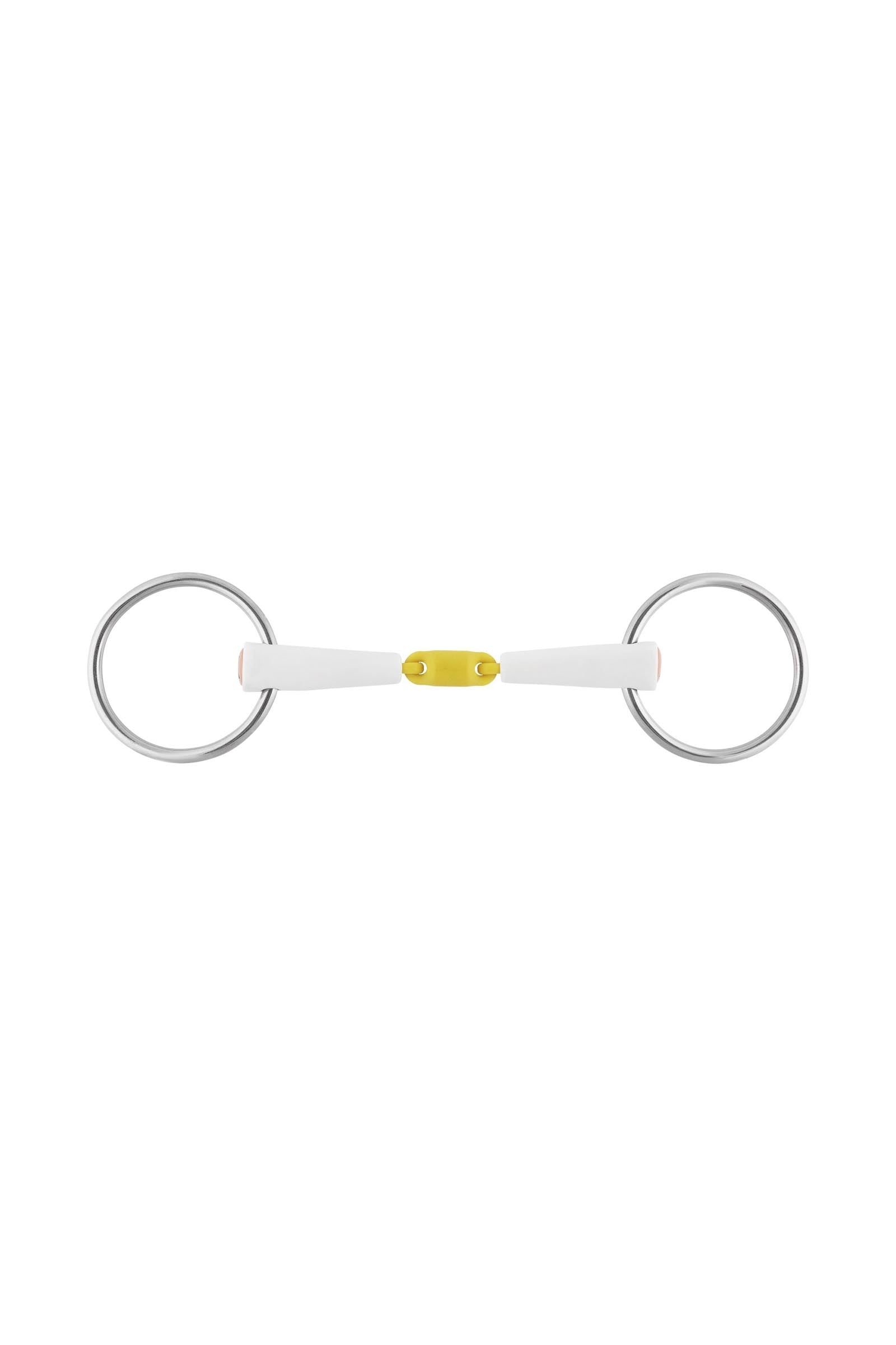 Sprenger Nathe watertrens, dubbel gebroken, 18 mm, 70 mm ringen, thermoplast Bitten