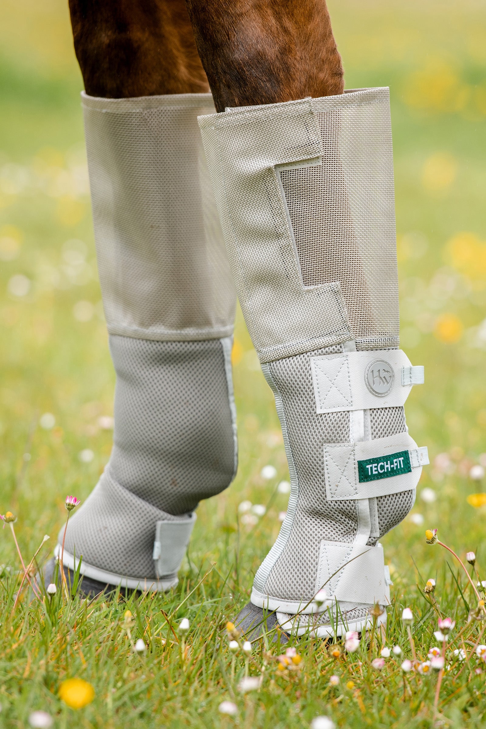 Horseware Rambo Tech-Fit Vliegen Beenbescherming (Set van 4) Vliegenbescherming