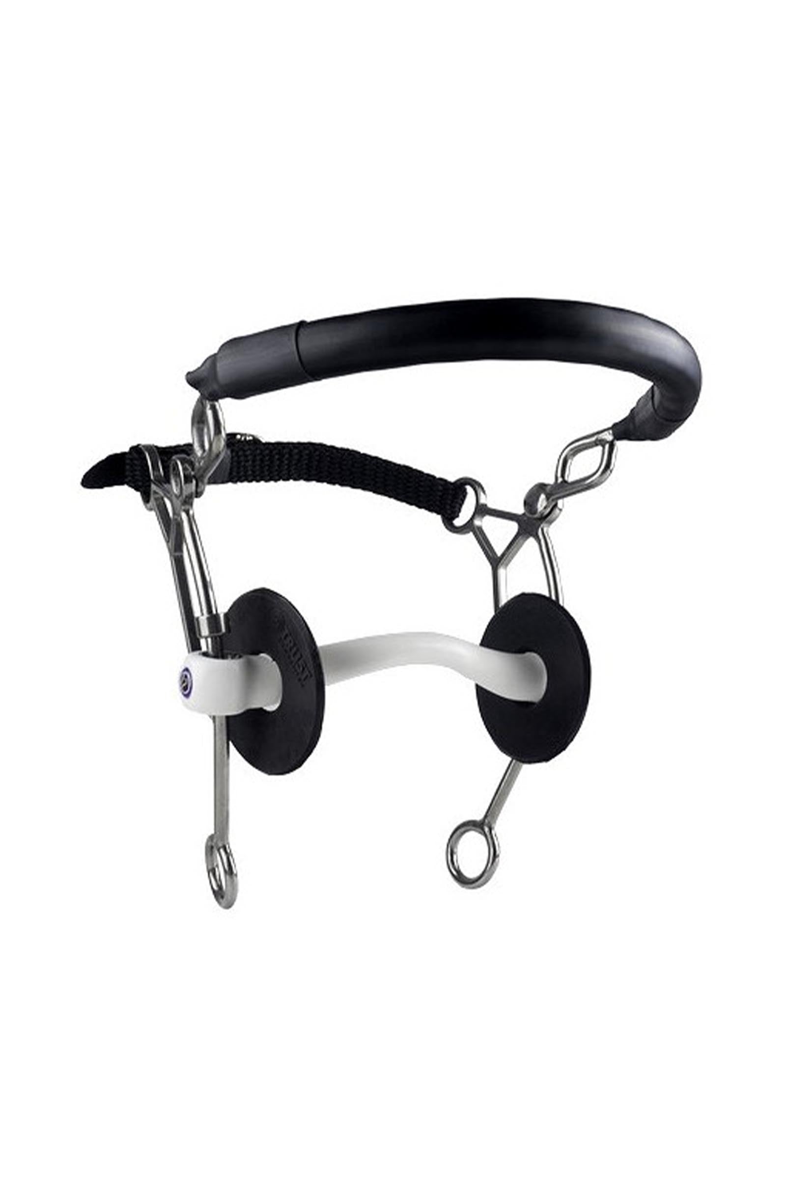 Trust Equestrian Inno Sense Hackamore Combi Long Port Medium-20 Bitten