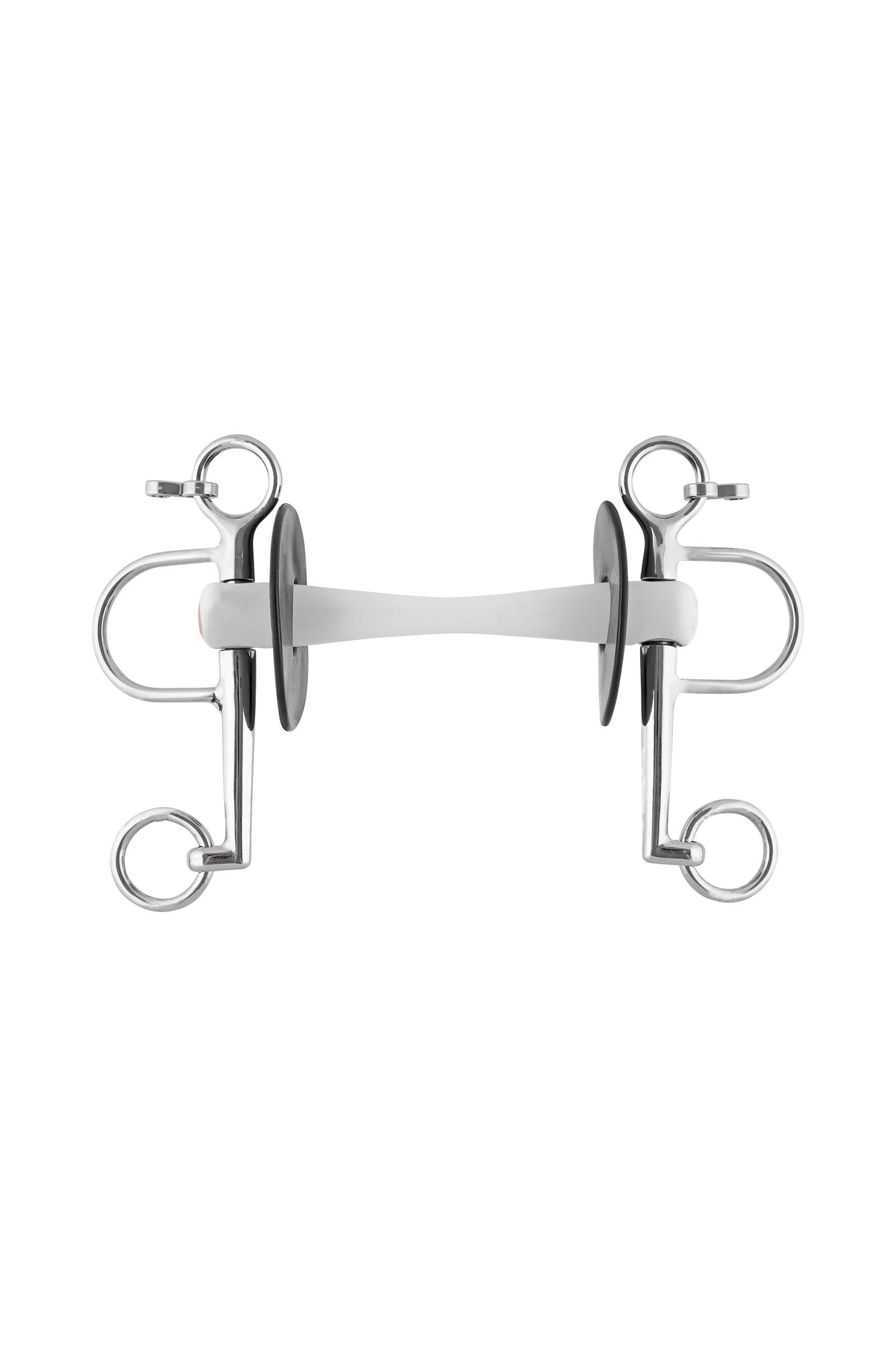 Sprenger Nathe pelham, flexibele stang, 20 mm, korte scharen, thermoplast Bitten