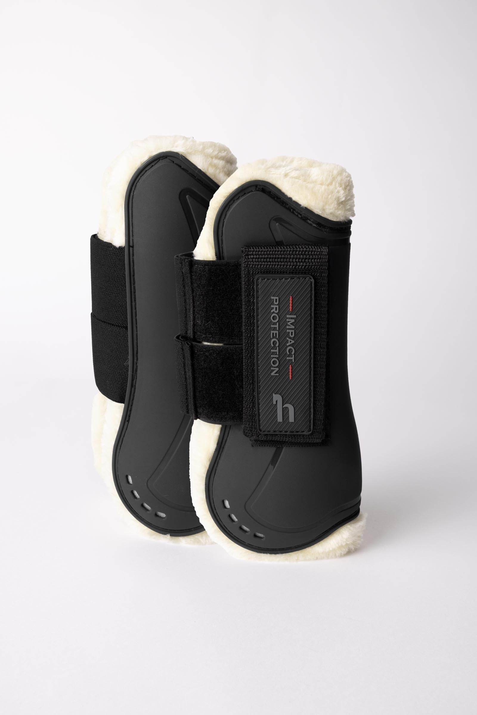 Horze Armour Airflow Peesbeschermers met nepbont Leg & Hoof Protection