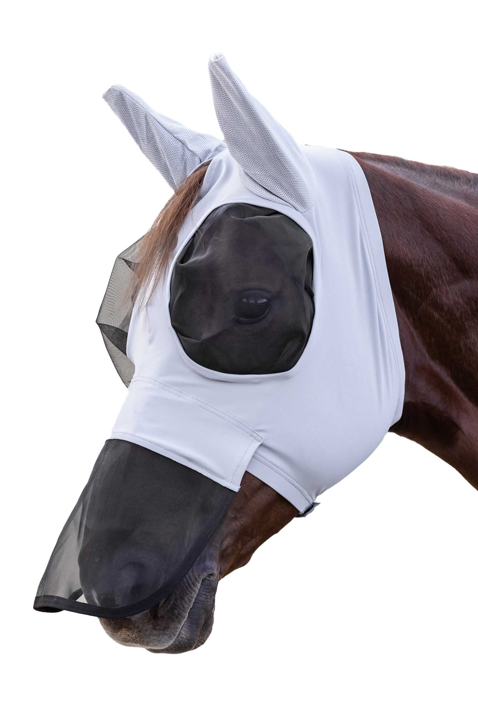 Waldhausen Puck vliegenmasker met neusbescherming en UV-bescherming Vliegenbescherming