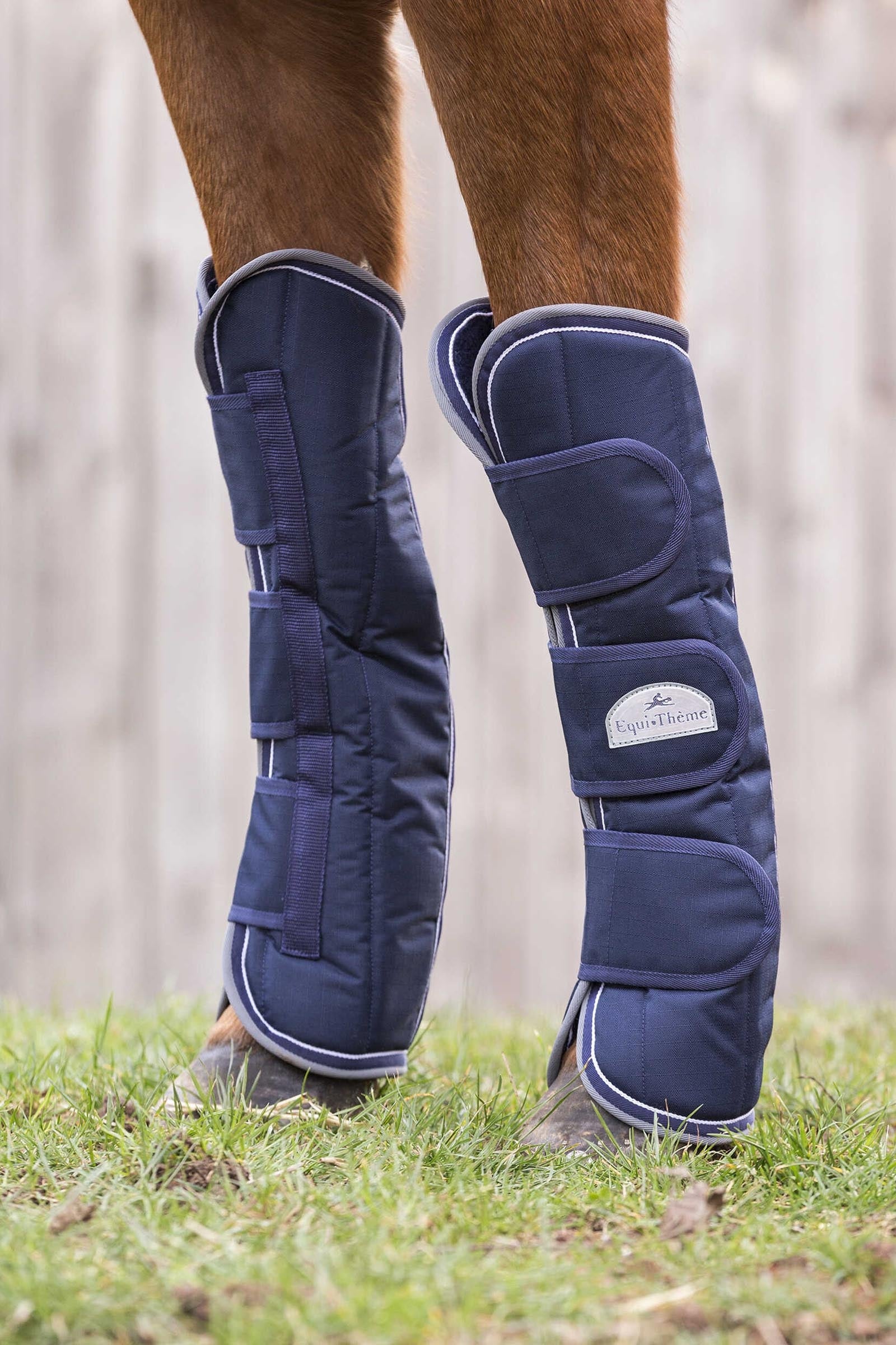 EQUITHÈME TYREX 600D Waterproof Transport Boots Leg & Hoof Protection