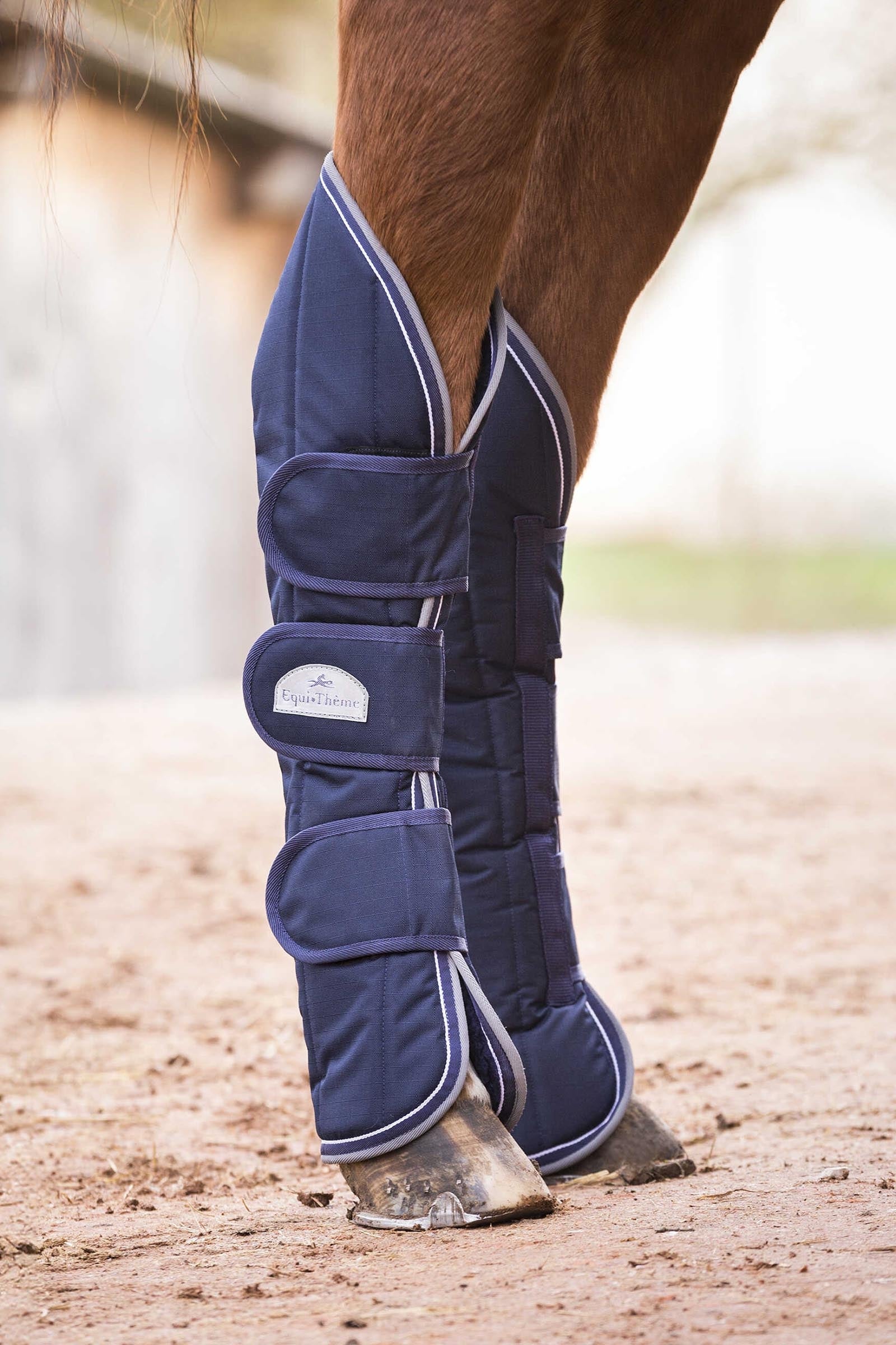 EQUITHÈME TYREX 600D Waterproof Transport Boots Leg & Hoof Protection