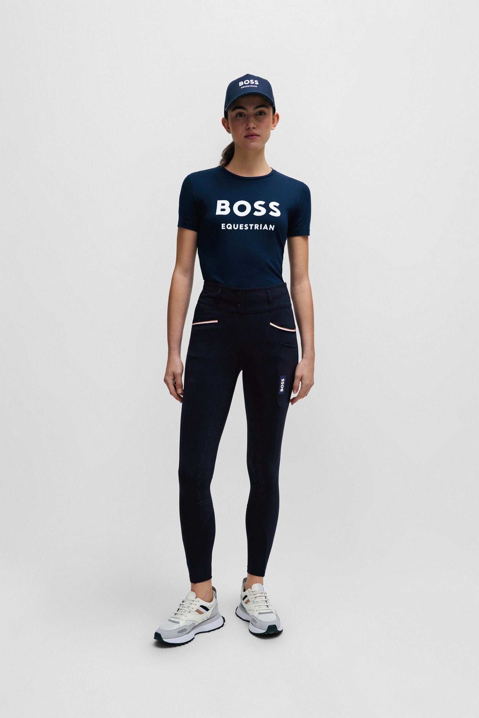Boss Hailey Full Grip High Waist Summer Breeches Womens Breeches
