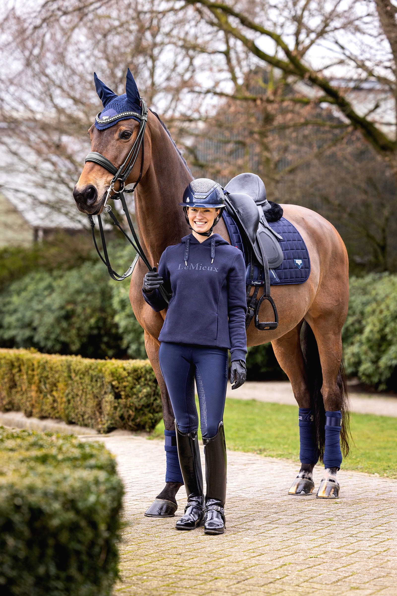 LeMieux Loire Classic Square Dressage Saddle Pad Saddle Pads