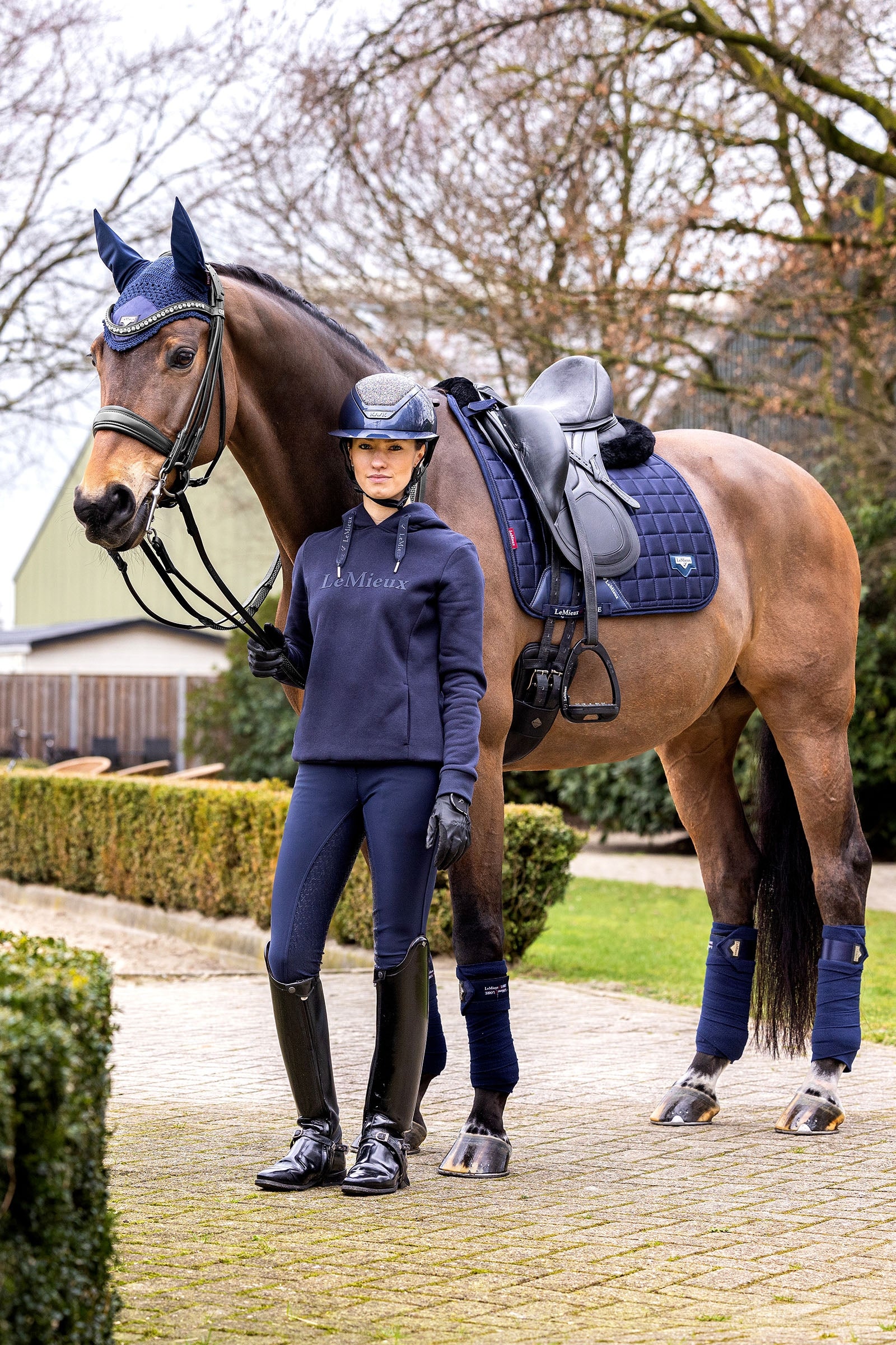 LeMieux Loire Classic Square Dressage Saddle Pad Saddle Pads