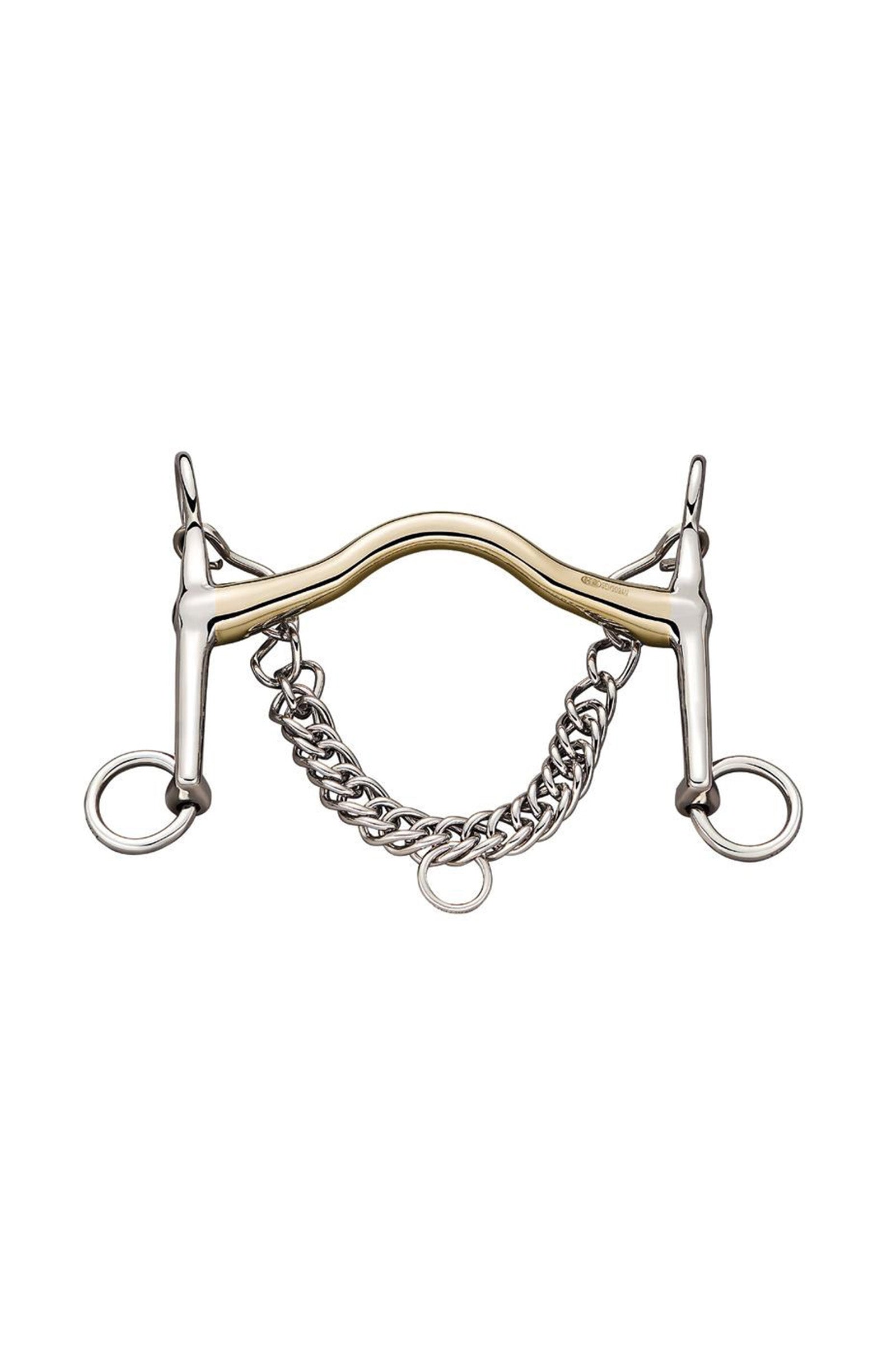 Sprenger Bemelmans stang en trens met tongboog, 14 mm, 5 cm scharen, Sensogan Bitten
