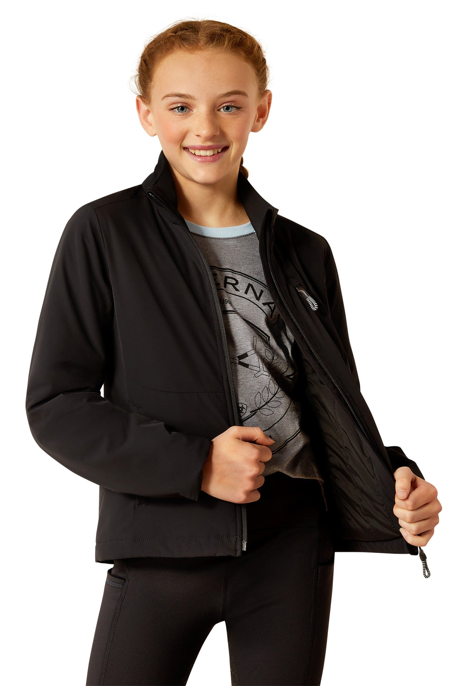 Ariat Rion StretchShell Kinderen Gewatteerde Jas Kinder paardrijkleding