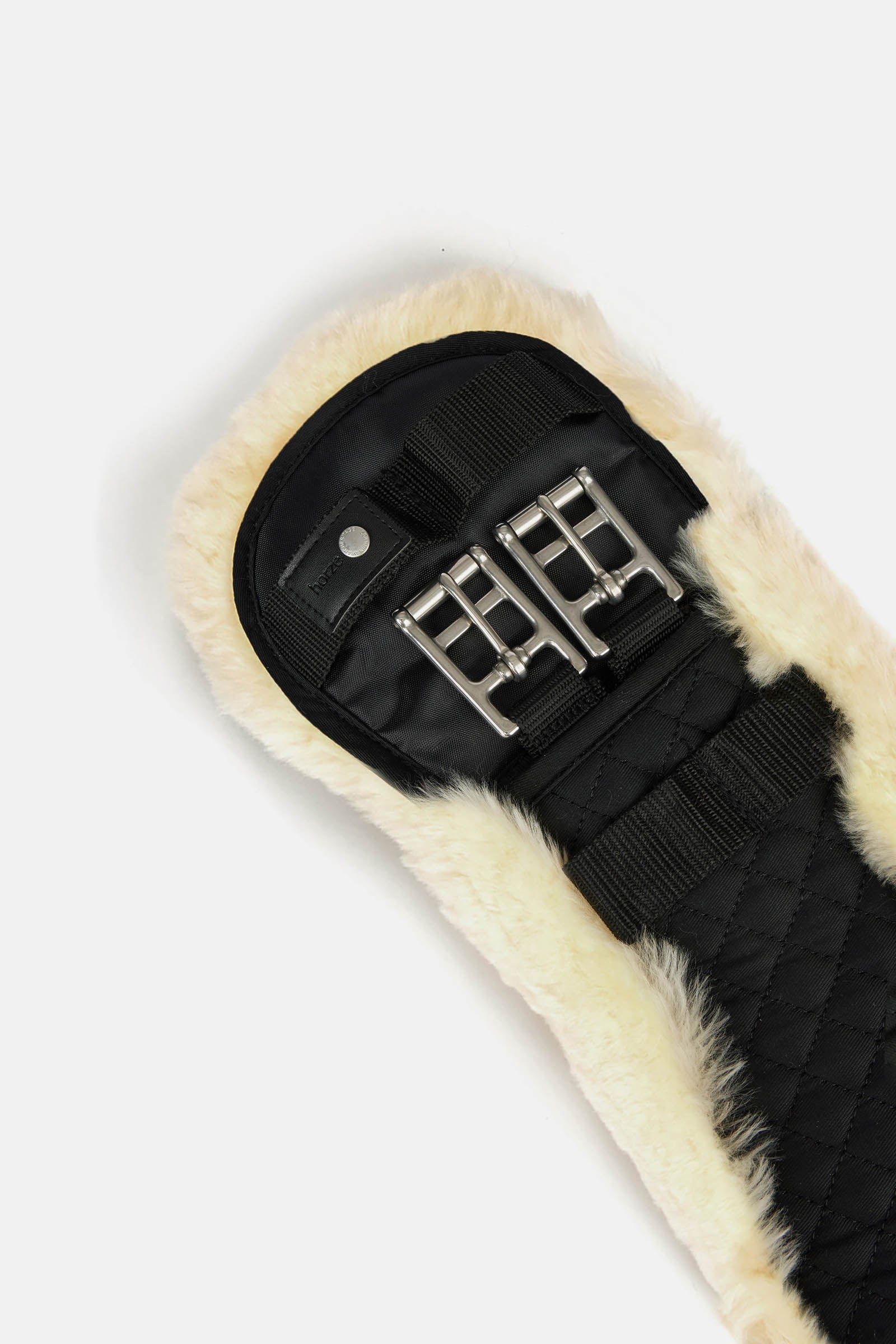 Horze Crescent Shaped Sheepskin Girth Saddles, Girths & Stirrups