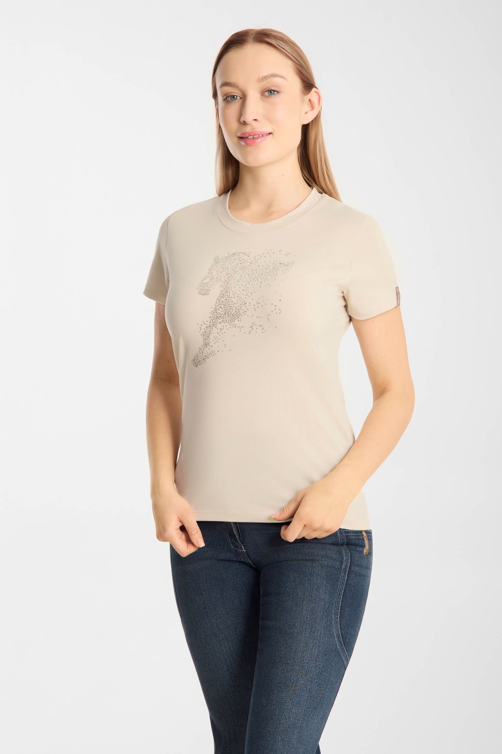 Horze Kathrin dames T-shirt Dames paardrijkleding