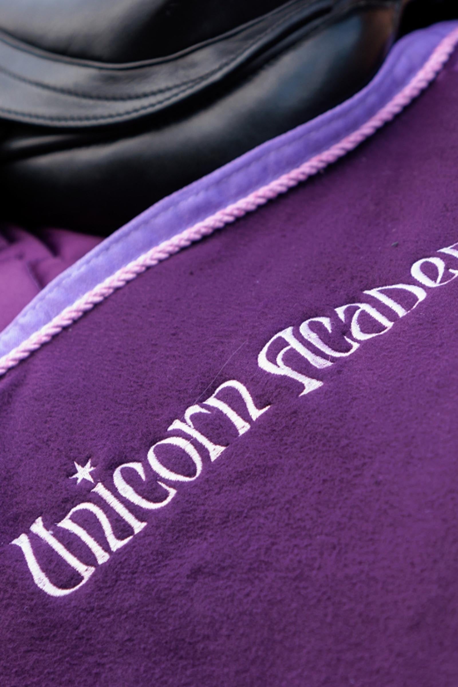 Kavalkade Unicorn Academy Fleece Cooler With Cord Horse Rugs