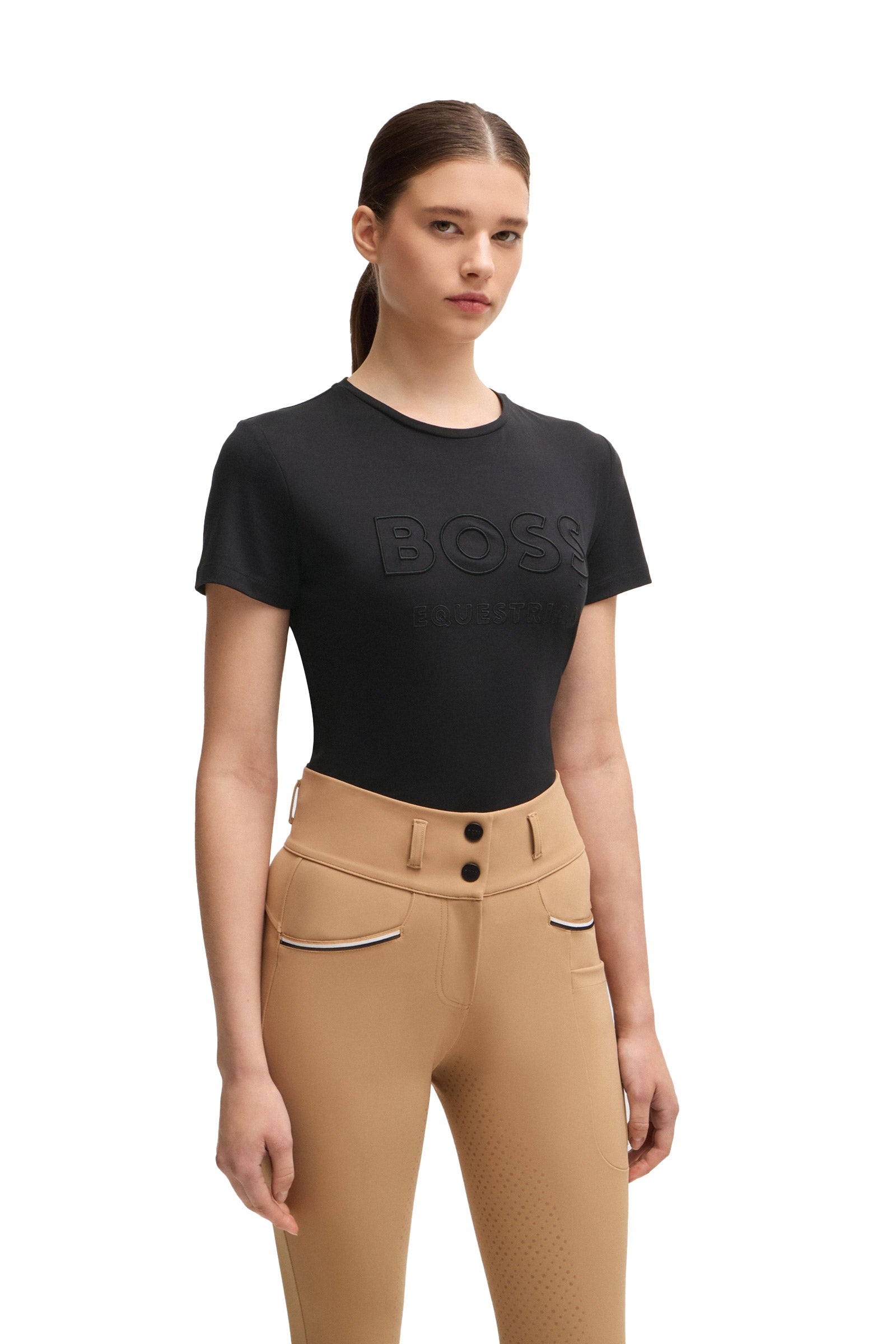 BOSS Equestrian Boss Maya Women´s T-Shirt With Embroidery Women’s Riding Clothing